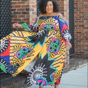 Colorful lightweight dress